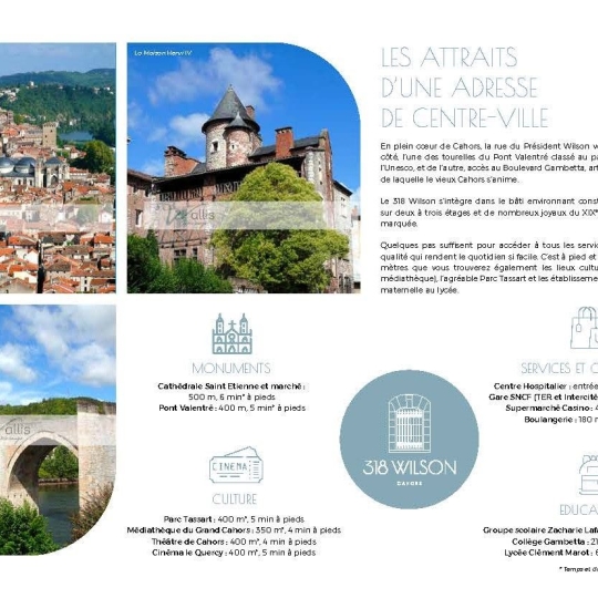  AGENCE IMMOBILIERE MARIN : New program | CAHORS (46000) | 86 m2 | 394 640 € 